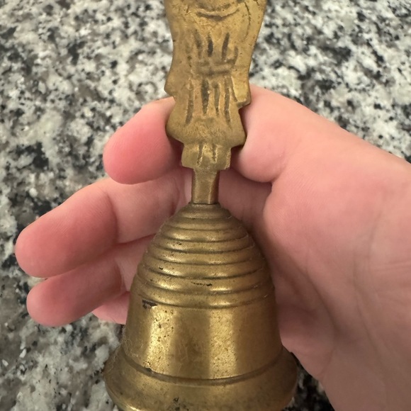 Brass vintage  Buddha bell - Picture 2 of 3